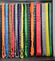 Fabrika özelleştirilmiş 100% Polyester ağır askılar kemer 10 ton kaldırma dokuma özelleştirilebilir 10 ton kaldırma dokuma sapanlar