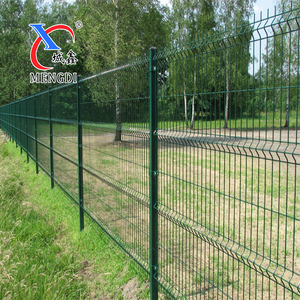 High Quality Outdoor PVC Coated 3D Wire Mesh Fence/ Welded Garden Fence Panels Price