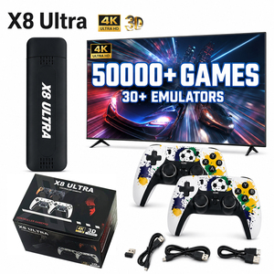 Consola de Juegos X8 Ultra con Sistema Operativo Linux, Estilo Fútbol, Joystick 3D Recargable, Más de 30 Emuladores, Reproductor de Videojuegos Portátil, Regalo para las Fiestas - Product Image 1