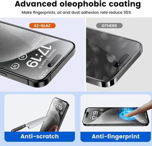 Ốp lưng iPhone 15 Pro Max 3 trong 1 kèm miếng dán cường lực chống nhìn trộm cho màn hình iPhone 15 Pro Max - Product Image 4