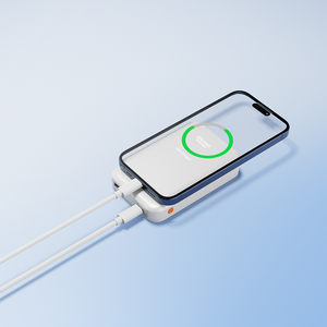 DR03XPM Batterie externe magnétique sans fil certifiée 3C 10000mAh 20000mAh avec charge rapide double 15W 22.5W et personnalisation OEM - Product Image 3