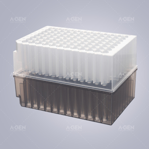 Plaque de puits profonds stérile à 96 puits ronds, <span class=keywords><strong>fond</strong></span> en V, 1,3 ml, puits indépendants, plaques de puits profonds de haute qualité, consommables de laboratoire - Product Image 2