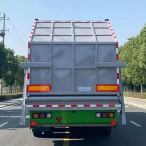 <span class=keywords><strong>Camion</strong></span> à ordures semi-remorque 47CBM Camions à ordures d'<span class=keywords><strong>assainissement</strong></span> à grand godet entièrement scellés <span class=keywords><strong>Prix</strong></span> - Product Image 4