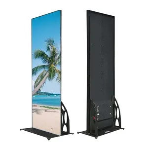 Led-Wand Indoor P2.5 P3 P4 Standhalter Led Werbeposter vollfarbige Einkaufszentrum-Spiegel LED-Bildschirm-Anzeige