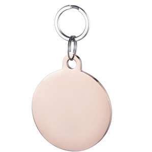 Étiquettes de Chien En <span class=keywords><strong>Acier</strong></span> inoxydable Cercle Étiquettes D'IDENTIFICATION Pour Animaux DE Compagnie Personnaliser Logo Étiquettes - Product Image 4