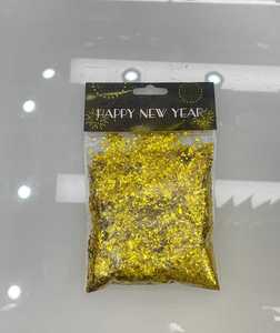 Set di Decorazioni per Capodanno con Coriandoli a Stella Multicolore Oro e Argento per Feste di Fine Anno - Product Image 6