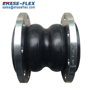 Junta de expansión doble esfera atornillada junta de bola de goma Flexible con EPDM - Product Image 1