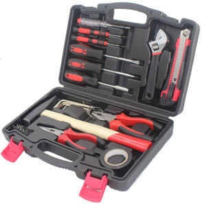 OEM Offre Spéciale : Ensemble d'outils à main ménagers 31 pièces, comprenant marteau de <span class=keywords><strong>machiniste</strong></span>, tournevis, pinces, clé à molette, pour le travail du bois et la maison - Product Image 1
