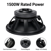 LS HD18X451 Haut-parleur professionnel Line Array haute puissance 1500-3000W, subwoofer 18 pouces, boîtier métallique, réponse en fréquence 39-2KHz, 84Hz