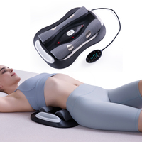 Masajeador Lumbar para Fisioterapia y Rehabilitación, Uso Doméstico, Recuperación Post-Entrenamiento, con Calor, Vibración y Estiramiento para Alivio Muscular