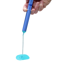 Fabricant chinois de bonbons liquides, vente en gros de bonbons halal végétariens en forme de seringue, confiture de fruits, bonbons jouets liquides pour enfants