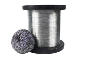 Éponge à récurer en <span class=keywords><strong>acier</strong></span> inoxydable de haute qualité à prix économique, fil de 0,13 mm, boule de nettoyage, outil de nettoyage de cuisine - Product Image 5