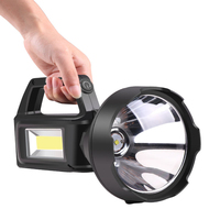 Lampe torche LED puissante XHP50, éclairage LED, projecteur portatif, 1500 lumens, super lumineux, projecteurs portables, torche USB