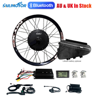 Kit de vélo électrique Sailimotor 2000W 3000W 5000W avec écran LCD SW900 et accélérateur à pouce, doté d'un moteur de moyeu et d'une batterie au lithium