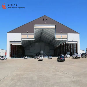 Personalizado Pré-fabricado Metal Prefab Durável Alta Estrutura De Aço Aircraft Warehouse <span class=keywords><strong>Hangar</strong></span> - Product Image 3