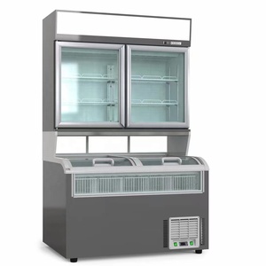 Congelador de arcón comercial Refrigerador de tipo combinado reemplazable Congelador de pie - Product Image 3