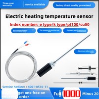 Sonde de température à vis à ressort de compression de haute précision, neuve, avec thermocouple de type K et résistance thermique PT100