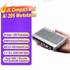 คอมพิวเตอร์มินิพีซีสำหรับเล่นเกม Fevm Faex1 Ai Max+395 พร้อมเวิร์กสเตชัน หน่วยความจำ 128GB LPDDR5 รุ่นใหญ่ สำหรับการใช้งานทั่วไป Faex1 คอมพิวเตอร์ประสิทธิภาพสูง - Product Image 1