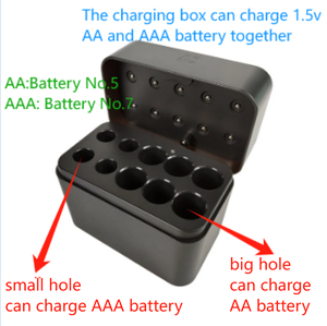 공장 가격 8 팩 10 팩 타입 C USB Aa 리튬 전지 1.5v 배터리 충전기 1.5v Aa Aaa 배터리 충전기 - Product Image 3