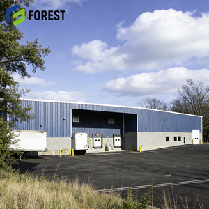 Almacén de Estructura de Acero para Taller de Ferretería en Canadá y Filipinas, Estructura Resistente a la Intemperie con Panel EPS, Almacenamiento en Frío en Quebec - Product Image 1