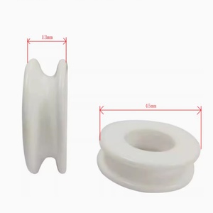 Rueda Guía de Cerámica Sólida 99 para Trefilado de Alambre, Diámetro Exterior 45mm, Espesor 13mm, Certificación ISO9001:2008, OEM Disponible - Product Image 1
