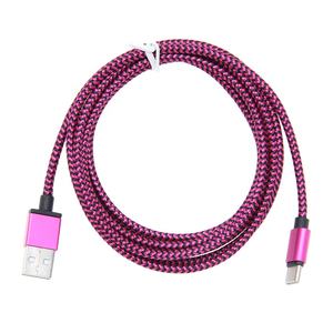 2m Fabric Type-<strong>C</strong> Cable USB-<strong>C</strong> Sync Data Charger Cord Cables USB to Type <strong>C</strong> Cable Fast Charging for Xiaomi Redmi Note 9 Samsung S10 - Product Image 3