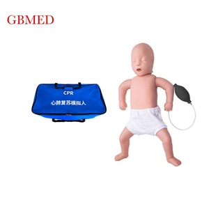 Giá Rẻ Giá cơ bản cấu hình PVC trẻ sơ sinh <span class=keywords><strong>CPR</strong></span> manikins đào tạo cho Viện trợ đầu tiên đào tạo và khoa học y tế - Product Image 1