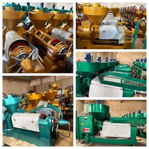 เครื่องสกัดน้ำมันอัตโนมัติสำหรับปาล์ม เคอร์เนล ถั่วลิสง ถั่วเหลือง งา คาโนลา และมะกอก ผลิตจากโรงงาน กำลังการผลิต 300 กก./ชม. - Product Image 2