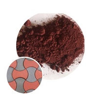 Oxyde de fer pigment rouge S190130 pour peinture encre plastique caoutchouc ciment béton brique asphalte