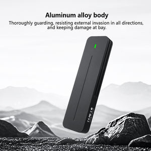 เคส M.2แบบสองโปรโตคอล10Gbps USB 3.2 Gen2 Type-C อะลูมิเนียมสำหรับ NVME SATA SSD - Product Image 5