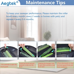 I3 I4 I5 I7 I8 J5 <span class=keywords><strong>J7</strong></span> E5 E5 E6 E7 Kit d'accessoires brosse principale filtre HEPA brosse latérale pour <span class=keywords><strong>aspirateur</strong></span> <span class=keywords><strong>IRobot</strong></span> Roombas - Product Image 5