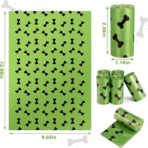 Bolsas Biodegradables para Desechos de Perros, con Logotipo Personalizado, Ecológicas, de Alta Calidad, Impresas, para Excrementos de Perros - Product Image 2
