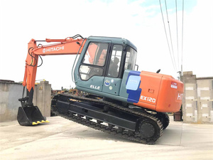 Excavadora de 12 toneladas Precio bajo y excelentes condiciones Excavadora Hitachi EX120 ZX120 usada - Product Image 6