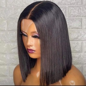 Wholesale 100% Human Hair 2x6 Kimky Closure Color <b>Bob</b> <b>Wig</b> Vietnam Hair - Product Image 1