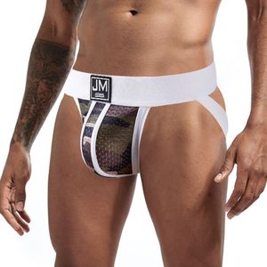 Jockmail - Calzoncillos Deportivos Sexys para Hombre, Estilo <span class=keywords><strong>Gay</strong></span>, Transpirables, de Malla Transparente, de Cintura Baja - Product Image 3