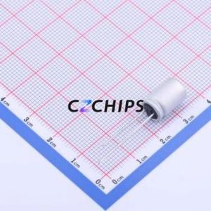 ตัวเก็บประจุแบบโซลิด PCR1AEN681MBABLL35WT แบบ Through hole (THT), ขนาด D8xL11.5 มม. 680uF 20% 10V โพลีเมอร์ - Product Image 2