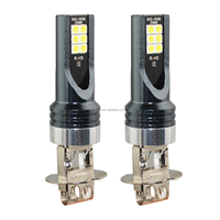 Ampoules LED H3 12V 12LED 3030 Blanches 5W pour Systèmes d'Éclairage Automobile Intérieur – Lampe de Conduite/Rétrofit pour Phares
