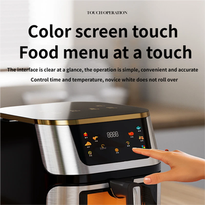 <span class=keywords><strong>Freidora</strong></span> de <span class=keywords><strong>Aire</strong></span> Eléctrica Moderna de 12L sin Aceite con Pantalla LCD, Multifunción, Fácil de Limpiar, para Uso Doméstico, en Stock - Product Image 3