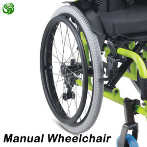 Juyi-Silla de Ruedas de aluminio para niños, asiento ajustable ligero, usado en venta - Product Image 4