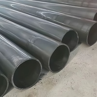 Tuyau extrudé UHMWPE ZHONGXIONG pour résidus miniers longue distance, étanche, à faible entretien, noir, usage industriel minier DN50-1000