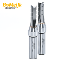 Vente chaude 10mm CNC solide à Double tranchant rainure droite fraise professionnelle à deux cannelures mèche pour le travail du bois OEM