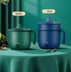 Nuova Pentola Multifunzione da 1,8L con Protezione da Surriscaldamento, Padella Elettrica Antiaderente, Pentola per Cottura a Caldo con Vaporiera - Product Image 3