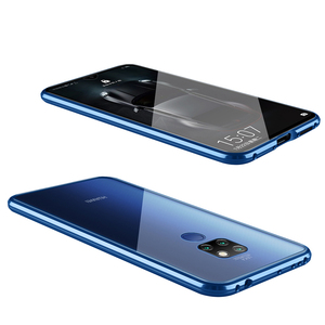 Étui de téléphone magnétique en métal et verre pour <span class=keywords><strong>Huawei</strong></span> Mate 20, pare-chocs en verre trempé, <span class=keywords><strong>coque</strong></span> rigide, étui en verre double face - Product Image 6