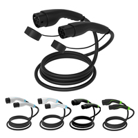 Nouveau connecteur de charge pour véhicules électriques Lompard XD-FSK OEM Type 2 IEC 62196 Monophasé/Triphasé 16A/32A Prises et câbles de remplacement