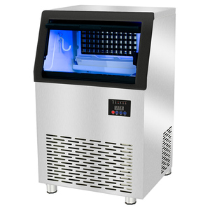 Máquina de Hielo en Escamas y Cubos Pequeños de 40-70 kg, Máquina Comercial de Bloques de Hielo, la Mejor Máquina de Hielo de Sobremesa con Filtro, 110-240 V, Gran Venta - Product Image 1