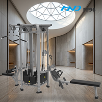 Machine de musculation MND Fitness à 4 stations avec sélection de charges vibrantes, pour distributeurs en gros, durable