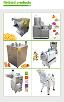 Venta caliente conveniente cortador de frutas y verduras máquina rebanadora de plátano y limón con componente de motor central