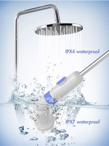 Brosse de toilette électrique à récurer télescopique rotative - Product Image 3