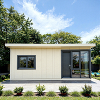 Maison conteneur préfabriquée mobile de 20 pieds pour camp pétrolier, bureau prêt à l'emploi, bureau portable, maison de luxe