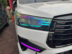Car <strong>Daytime</strong> <strong>Running</strong> <strong>Light</strong> Decoration RGB LED <strong>Light</strong> for Innova Reborn App Control DRL Automotive Lighting System Upgrade - Product Image 3